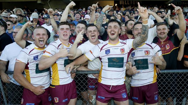 Number 1, Thirlmere players and fans. Picture: John Appleyard