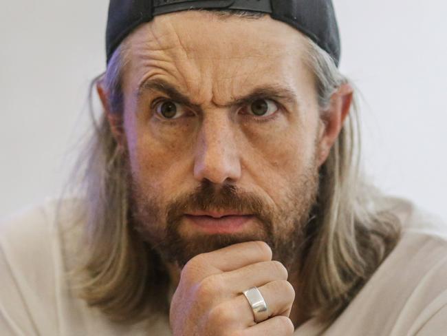 Mike Cannon-Brookes, co-chief executive officer of Atlassian Corporation Plc., during an interview at the company's R&D center in Bengaluru, India, on Thursday, Sept. 8, 2022. The company intends to hire more than 1,500 people in India by end of fiscal 2024. Atlassian unveiled a new R&D center in India Thursday. Photographer: Dhiraj Singh/Bloomberg via Getty Images