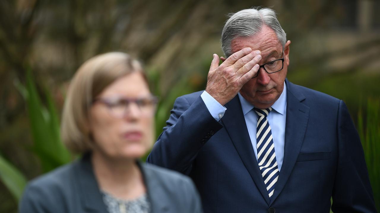 Health Minister Brad Hazzard said the woman carried out domestic duties at two hotels. Picture: NCA NewsWire/Joel Carrett