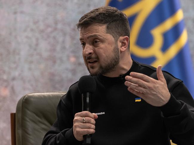 Ukrainian President Volodymyr Zelenskyy wants Australia to reopen its embassy in Kyiv. Picture: Getty