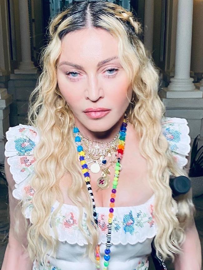 Madonna posted a series of photos on Instagram of her enjoying her 62nd Birthday in Jamaica. Picture Instagram @madonna<br/>