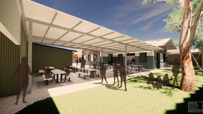 Artist impressions of a $33.2m upgrade for Fregon Anangu School in the APY Lands.