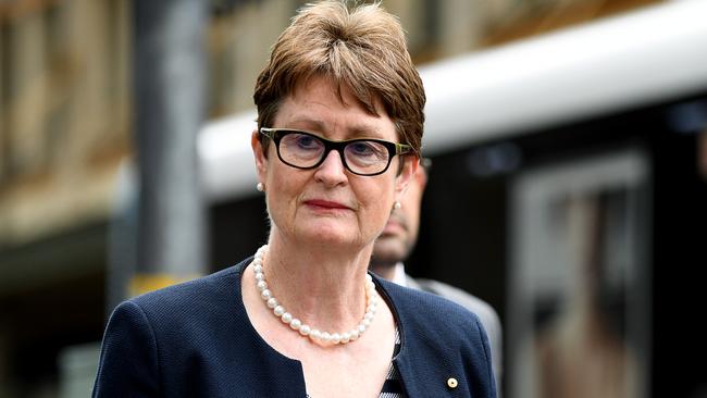 Commonwealth Bank of Australia chair Catherine Livingstone said directors recognised the ongoing level of interest in the bank’s approach to managing climate change. Picture: AAP