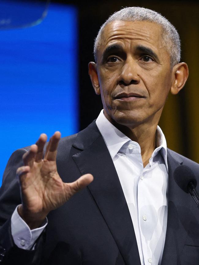 Former US President Barack Obama. Picture: Spencer Platt/Getty Images via AFP