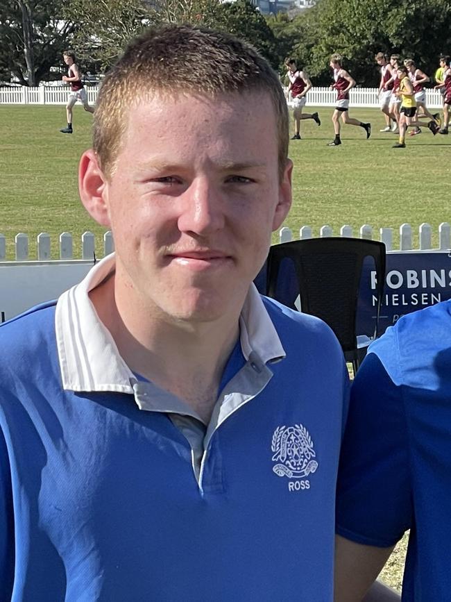 Fergus McFadyen of Nudgee College and Wilston Grange.