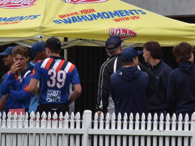 Easts look on after a big six. Picture: Sean Teuma