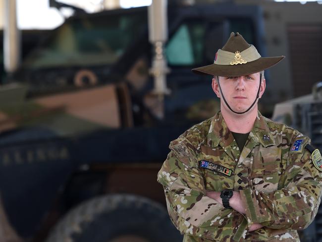 ADF Captain Robert Best will remember his lost mates at Camp Qargah’s ...