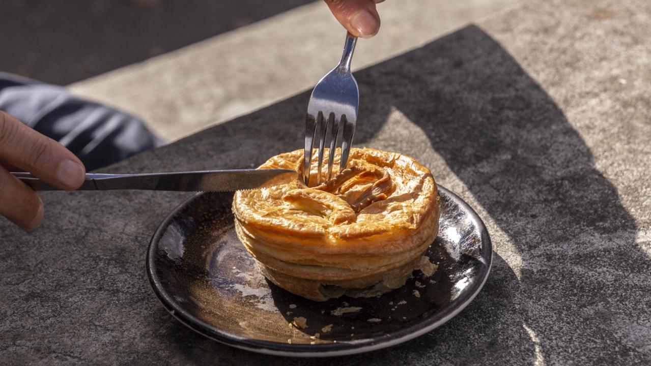 Fairlie Bakehouse’s famous pie. Picture: Credit Rachel Gillespie