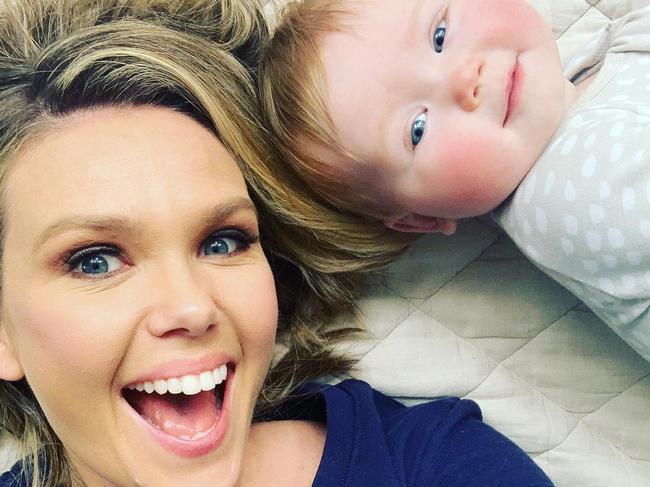 Instagram mums - Edwina Bartholomew posts about her kid on instagram