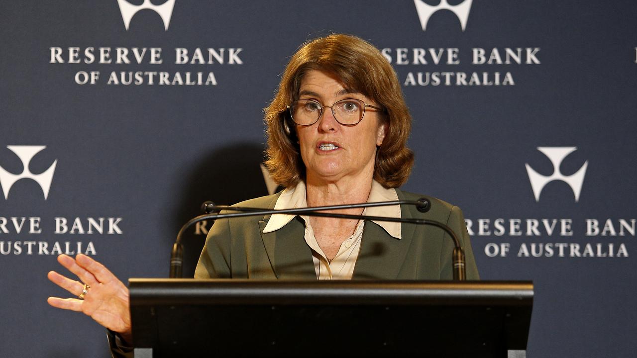 The Reserve Bank of Australia, led by governor Michele Bullock, maintained its hawkish outlook on Tuesday. Picture: NewsWire / John Appleyard