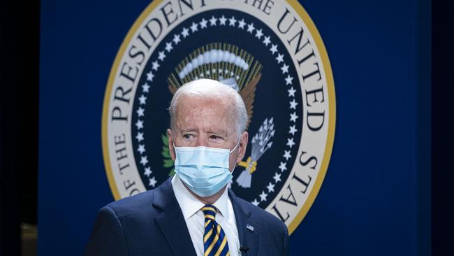 Joe Biden’s graceless handling of the AUKUS announcement comes on top of his administration’s poor handling of the withdrawal from Afghanistan. Picture: AFP