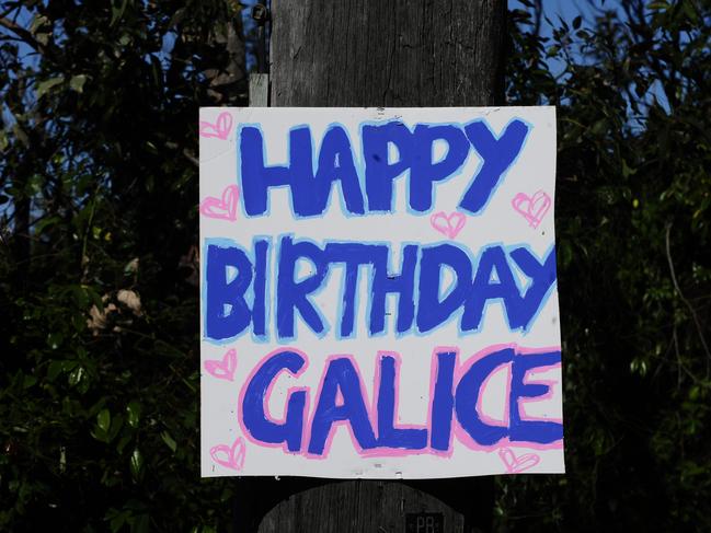 Another sign on Barrenjoey Rd at the Bilgola Bends. Picture: Martin Lange