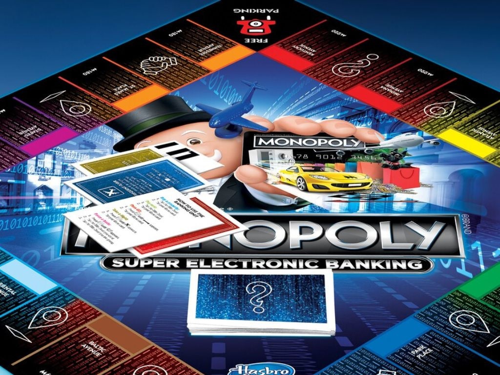 An elevated version of the traditional Monopoly boardgame.