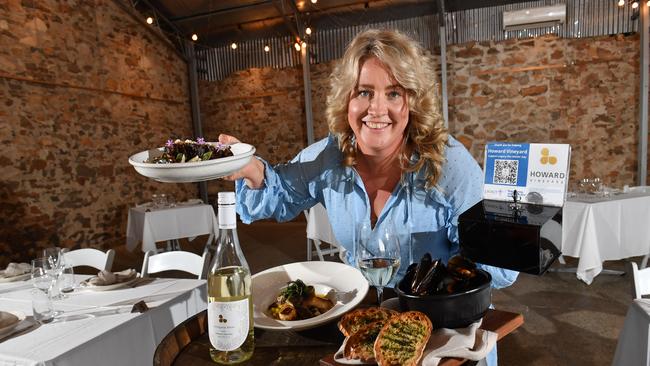 Howard Vineyard is opening up its cellar door for Anzac Day and will donate 100 per cent of the proceeds to Legacy. Pictured is Brand Manager Amber Flavell. Picture: Keryn Stevens