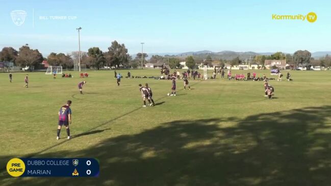 Replay: Bill Turner Cup Albury Football Festival Day 2 - Dubbo College v Marian College (Cup)