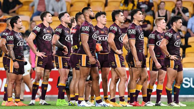 It’s been a horrible year for the Brisbane Broncos. Picture: Bradley Kanaris/Getty Images