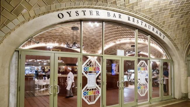 The entrance to the Oyster Bar at Grand Central Terminal. Picture: Getty Images