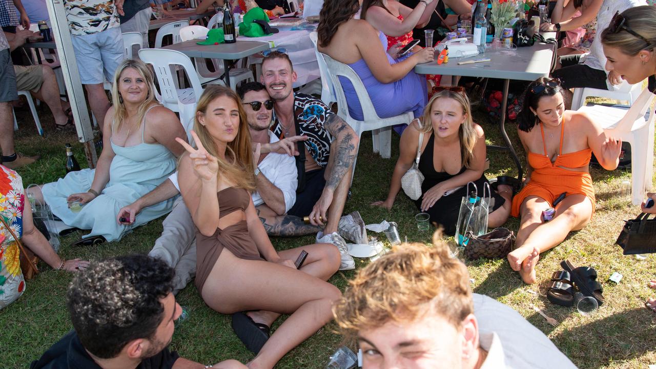 Thousands of people descended at the 2024 Darwin Cup Carnival, Fannie Bay. Picture: Pema Tamang Pakhrin