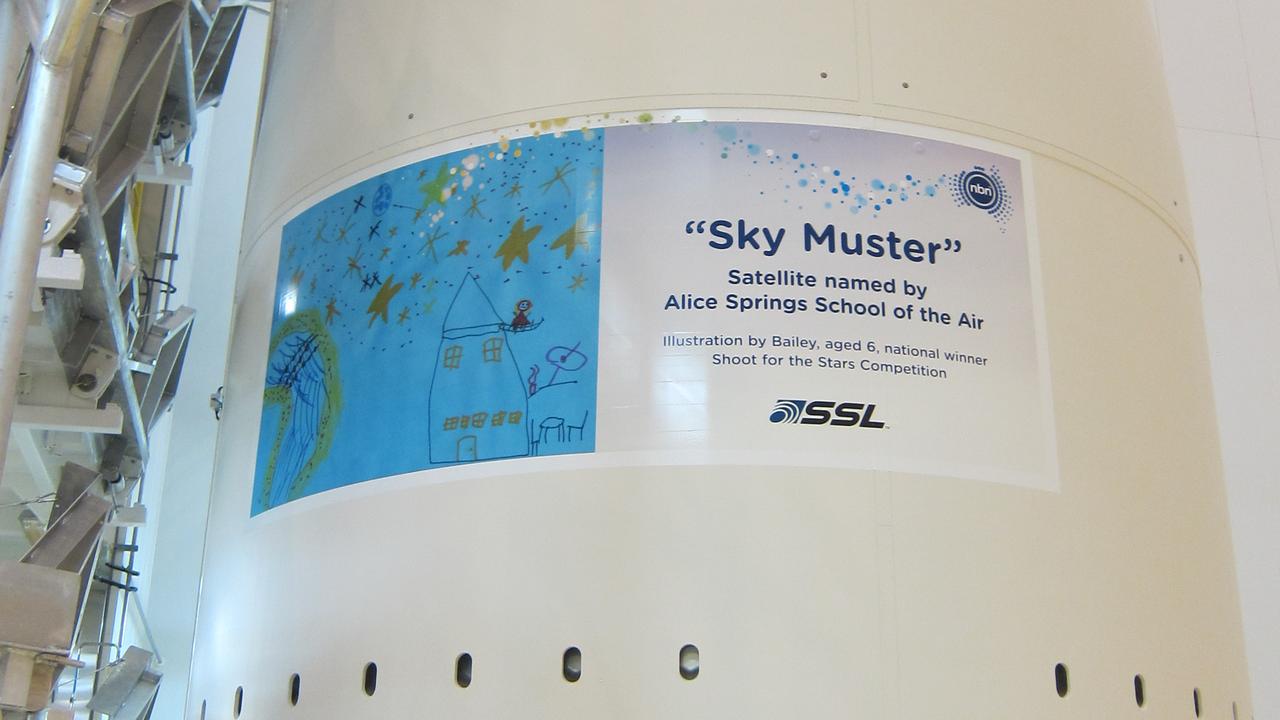 The satellite was named by students of a distance-education program.