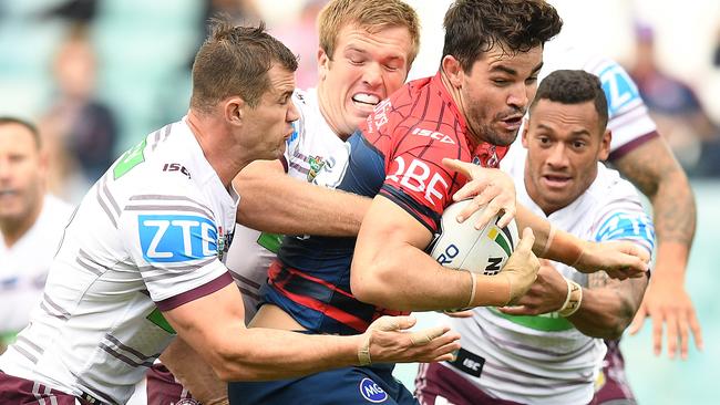 Guerra has been inconsistent for the Roosters so far. (AAP Image/Dan Himbrechts)