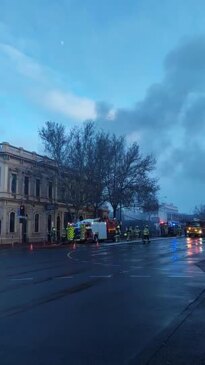 Blaze erupts at North Adelaide hotel