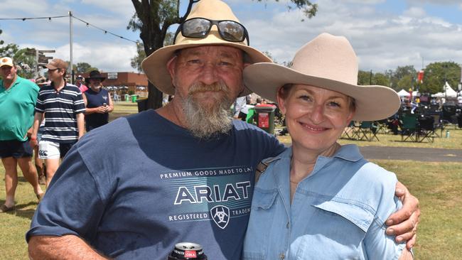 Kim and Shane at CMC Rocks 2024. Picture: Aaron Goodwin