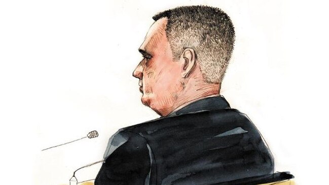 Artist’s impression of Anthony Charles Oliver, who killed Norman Cheney.