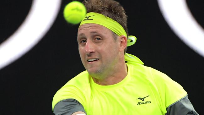 Tennys Sandgren has deleted tweets from the past 18 months. Picture: AAP