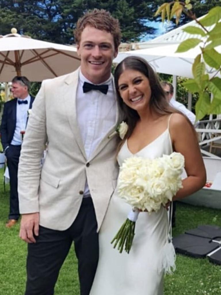 Gary and Madi Rohan married last year. Pic: Instagram