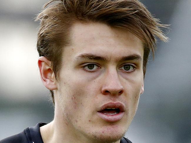 VFL Collingwood v Essendon Darcy Moore no 73 Picture:Wayne Ludbey