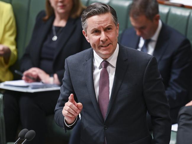 Health Minister Mark Butler is pressing ahead with a ban on all non-prescription vapes. Picture: NCA NewsWire