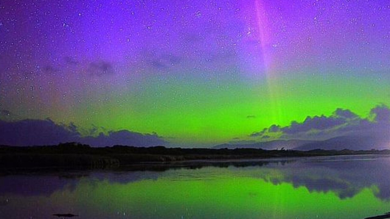 Aurora from the East Coast. Picture: Gayelene Blair-templeton.