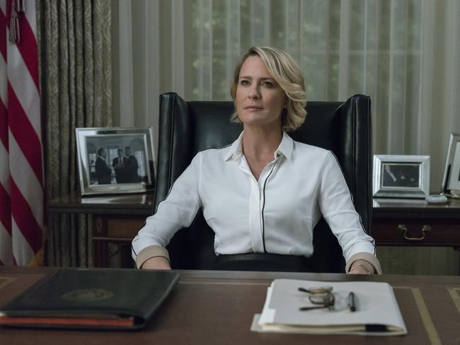 Robin Wright as Claire Underwood in House Of Cards.