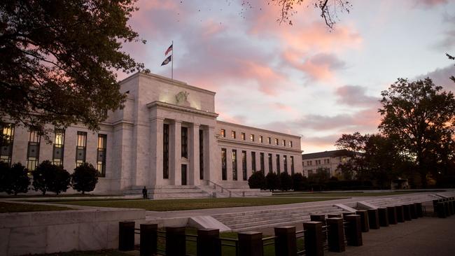 The Federal Reserve building in Washington. Picture: Bloomberg