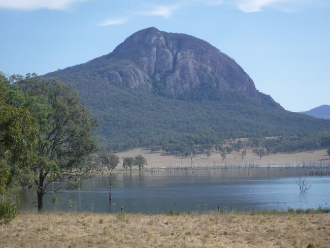 Mount Greville on Moogerah Lake, South of Boonah. Picture by Bob Fairless