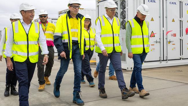 Anthony Albanese on the campaign trail in Western Australia with Energy Minister Chris Bowen.