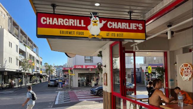 Chargrill Charlie’s at Bondi Beach received two fines.