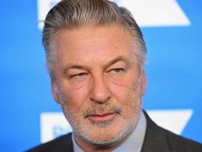Actor Alec Baldwin faces up to 18 months in jail for his part in the death of Halyna Hutchins. Picture: AFP