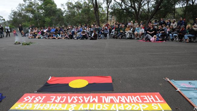 An annual ceremony is held at the Appin Massacre site.