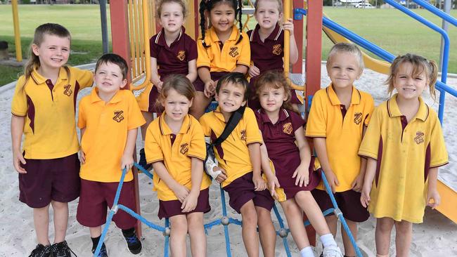 MY FIRST YEAR: Biggenden State School Preps. Picture: Patrick Woods.