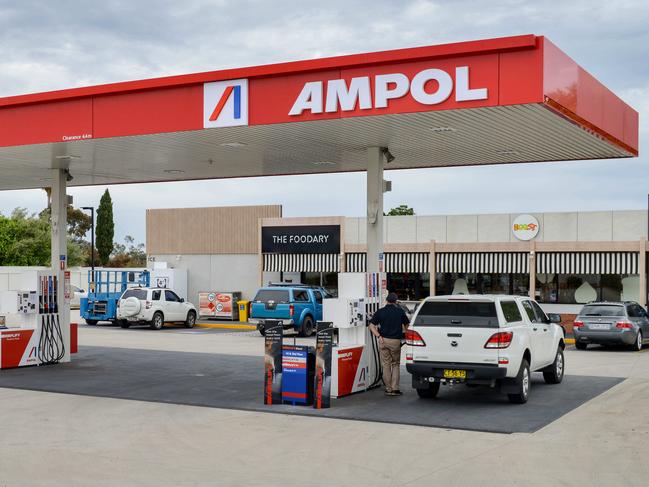 ADELAIDE, AUSTRALIA - NewsWire Photos OCTOBER 22, 2020: AMPOL Holden Hill station. The name AMPOL is returning to South Australia for the first time in 25 years. Picture: NCA NewsWire / Brenton Edwards