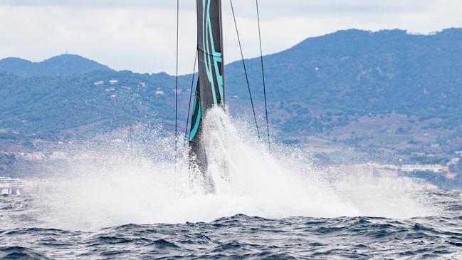 The Australian team creating a splash at the Youth America's's Cup. Picture: Supplied/ Nic Douglass/@sailorgirlhq