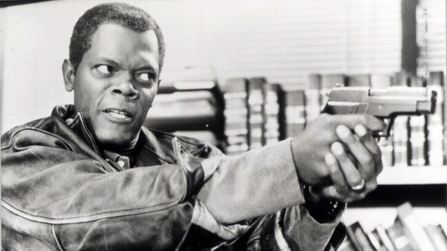 Samuel L Jackson in lumbering cop thriller, The Negotiator.