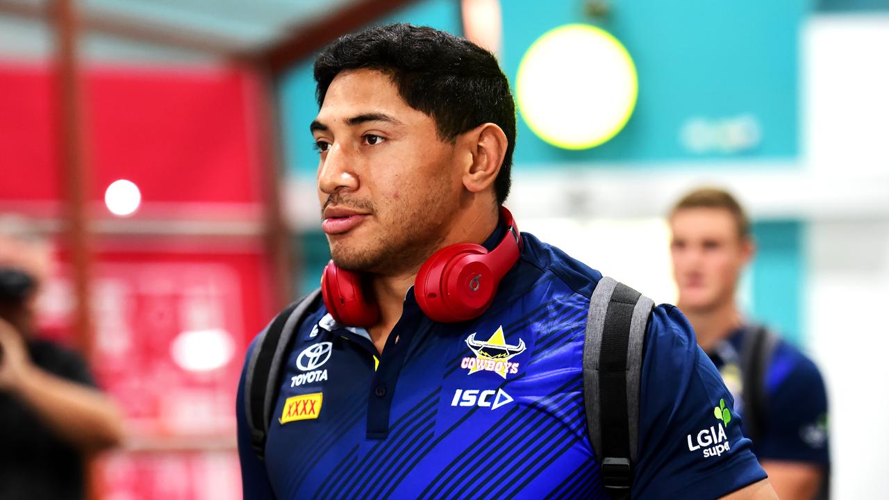 Jason Taumalolo has a knee issue. Picture: Alix Sweeney