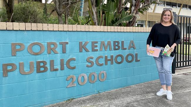 Port Kembla Primary School P&amp;C member Tarryn Bracken will be in charge of cooking up democracy sausages on Election Day. Picture: Dylan Arvela