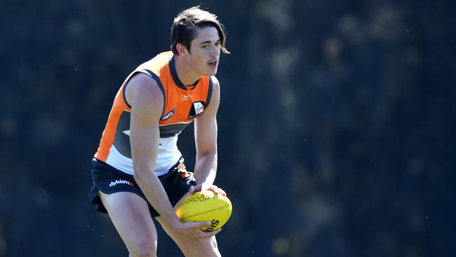 Former GWS Giant Lachie Tiziani has joined the Tigers for this year. Picture: AAP Image/Paul Miller