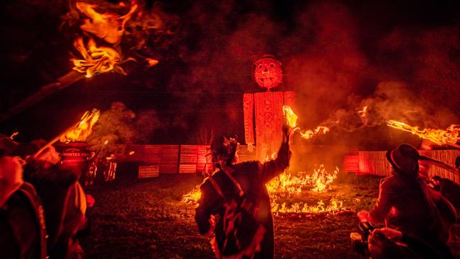 The Huon Valley Mid-Winter Festival is guaranteed to brighten even the darkest winter nights. Picture: Willie Smith’s