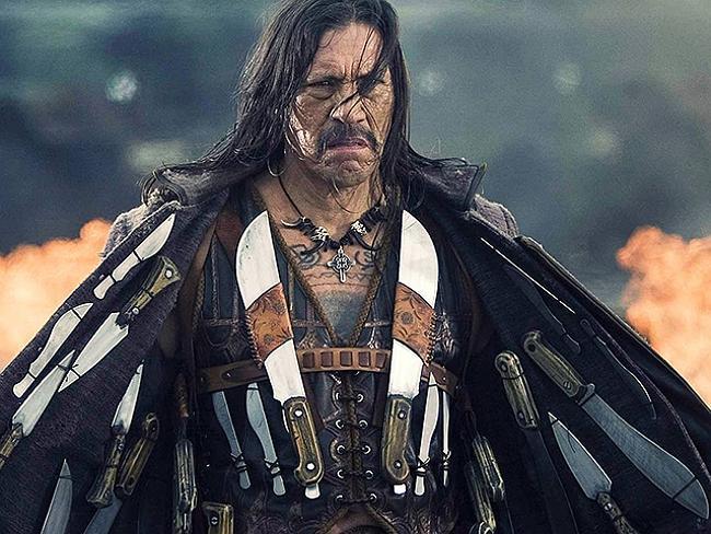 Machete’s weapon of choice: facial hair.