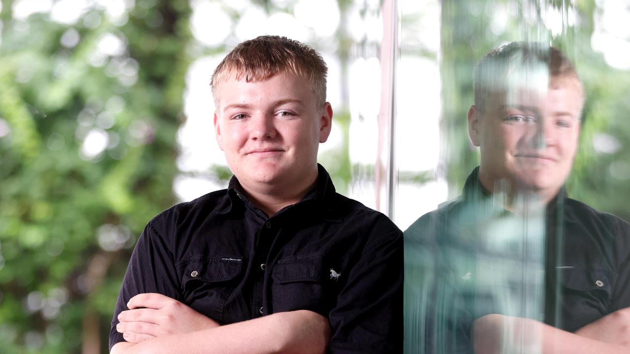 William Farley, now 13, sprinted through the water to save his cousin from a dingo. Photo: Steve Pohlner.