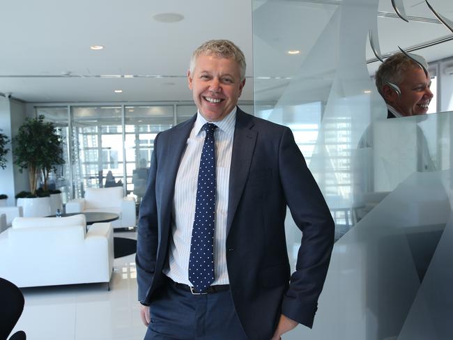 18/04/2019. James Baulderstone, GFG's new Australian project director, pictured at their headquarters in Sydney. Britta Campion / The Australian